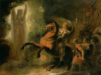 The Goddess Roma Appearing to Julius Caesar at the Bank of the Rubicon